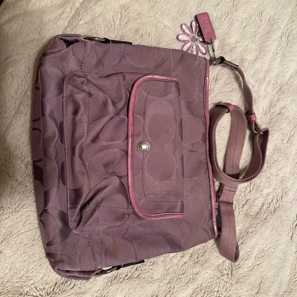 Vintage Coach in lavender